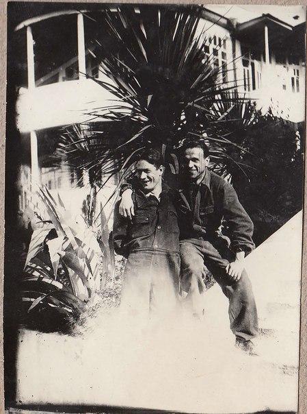 Совместное фото Н.С. Разумовского и В.А. Гранаткина